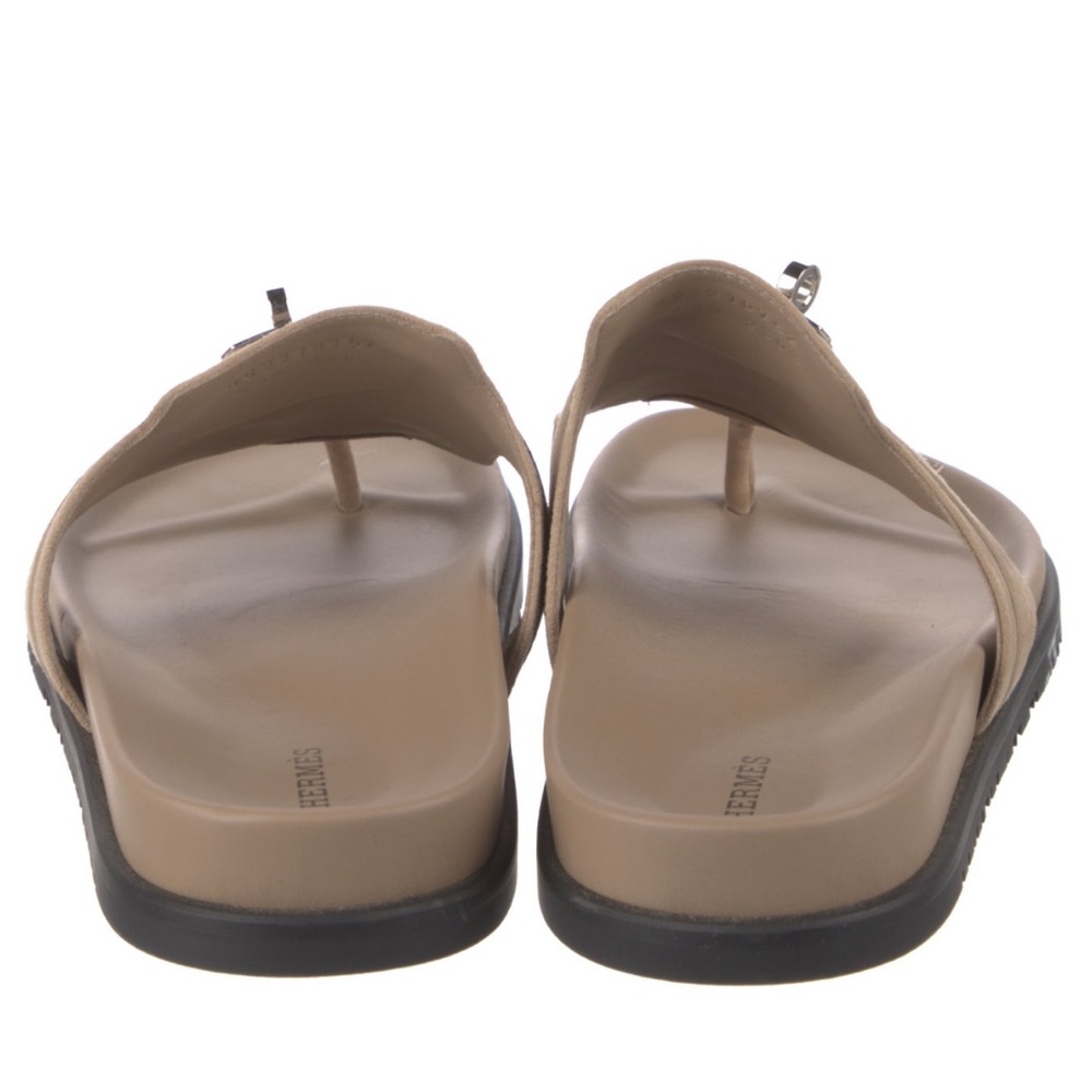 Hermès Kelly Empire Suede Slides Size 41 - Picture 4 of 10